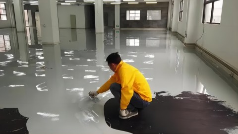 张北防腐防静电地坪,防腐防静电自流平地坪